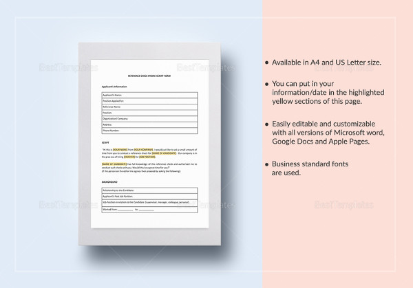Script Template - 18+ Word Documents Download