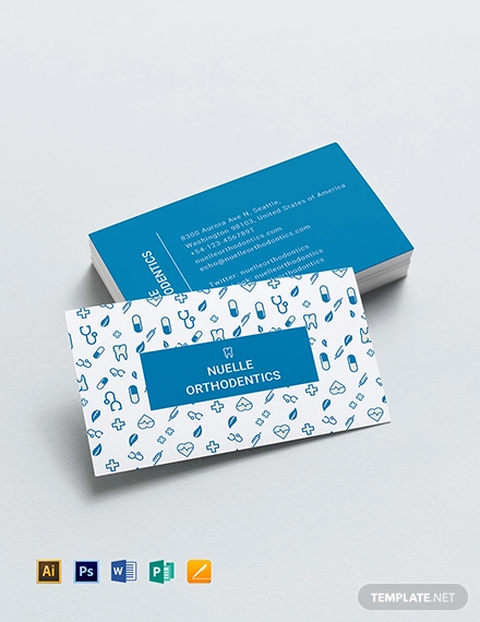 44+Dental Business Card Templates - PSD, Word, AI