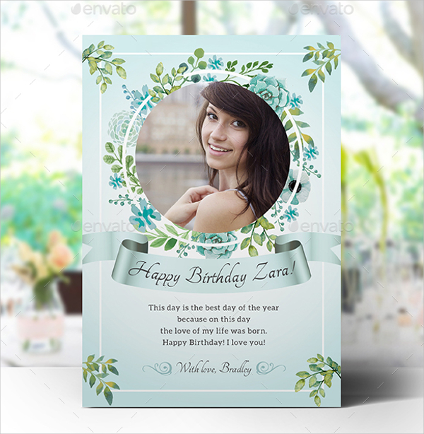 printable birthday greeting card for women