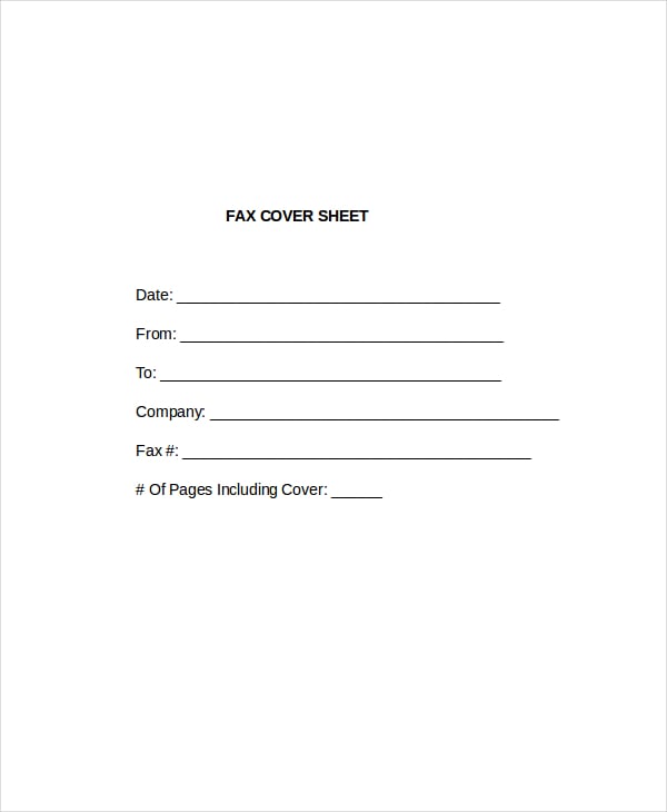 fax cover letter template1