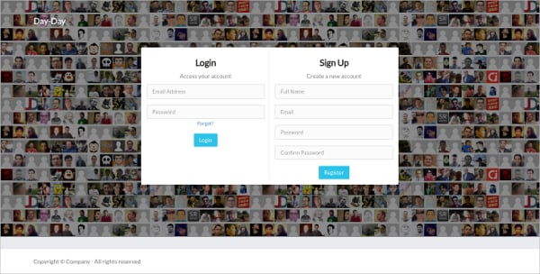 bootstrap social network profile template