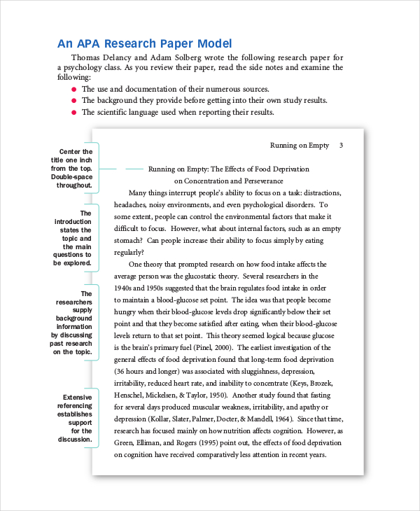 format in encoding research paper