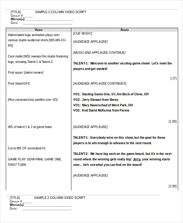 script-template-18-word-documents-download