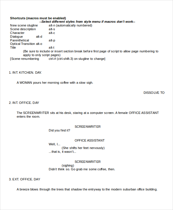 screenplay-template-for-word-collection