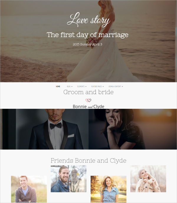 19+ Wedding Website Themes & Templates