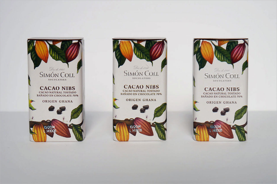 simon coll chocolate packaging