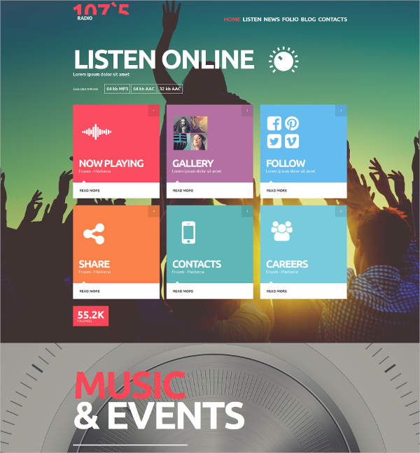 16+ Radio Station Website Themes & Templates