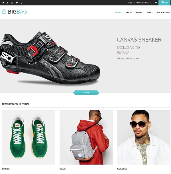 19+ eCommerce Bootstrap Themes & Templates