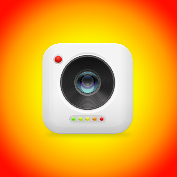 digital art camera icon