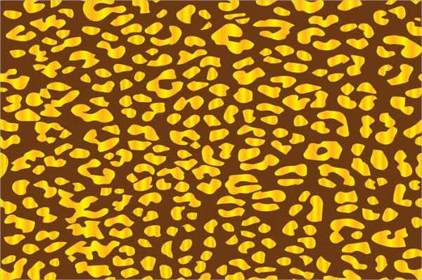 gold leopard pattern