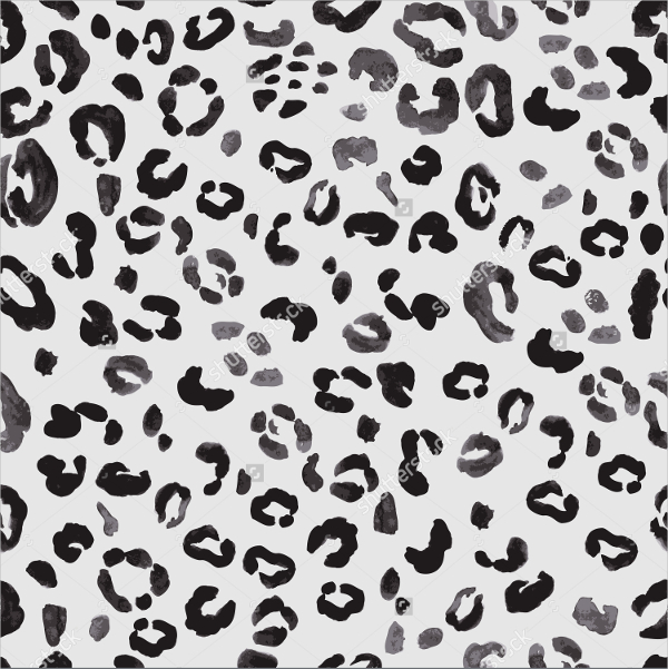 snow leopard pattern