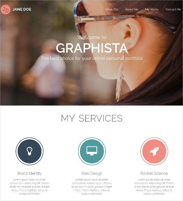 one page creative html5 website template 10