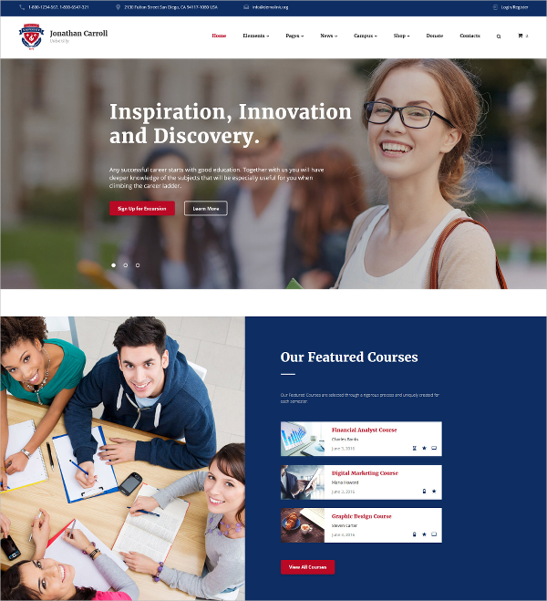 20+ Bootstrap Website Themes & Templates