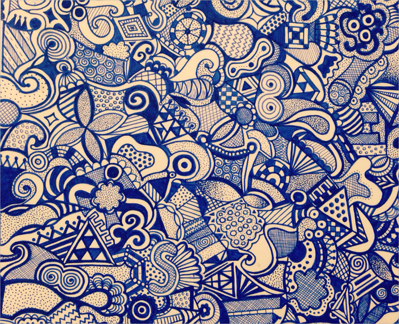 30+ Zentangle Patterns | Free & Premium Templates