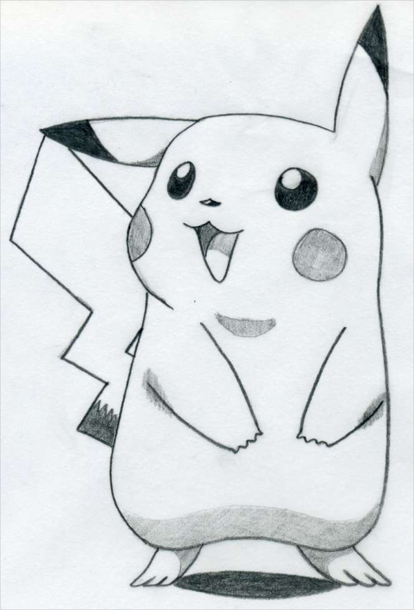 pikachu drawing