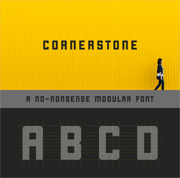 cornerstone free font