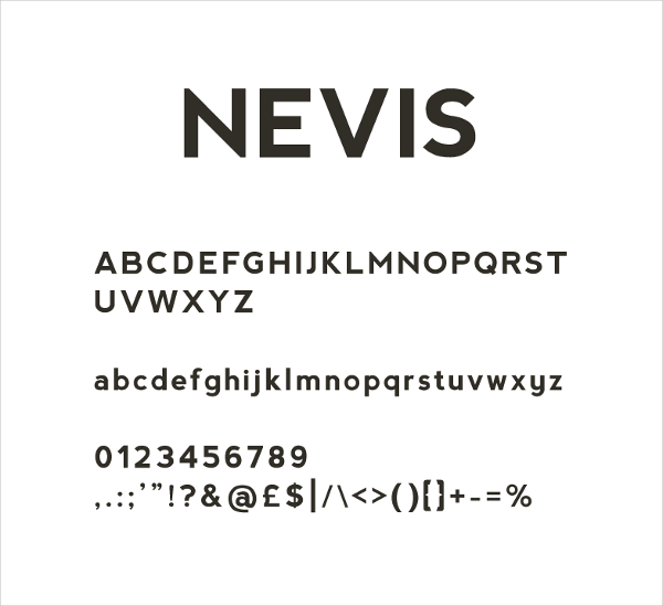 nevis free font