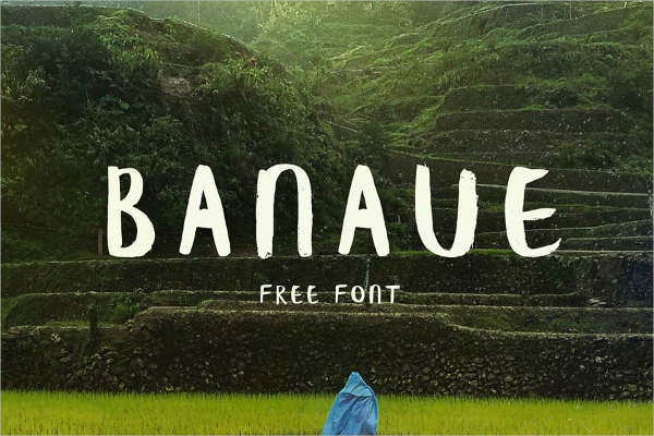 banaue free font