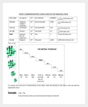 Kid Conversion Chart For Metric System
