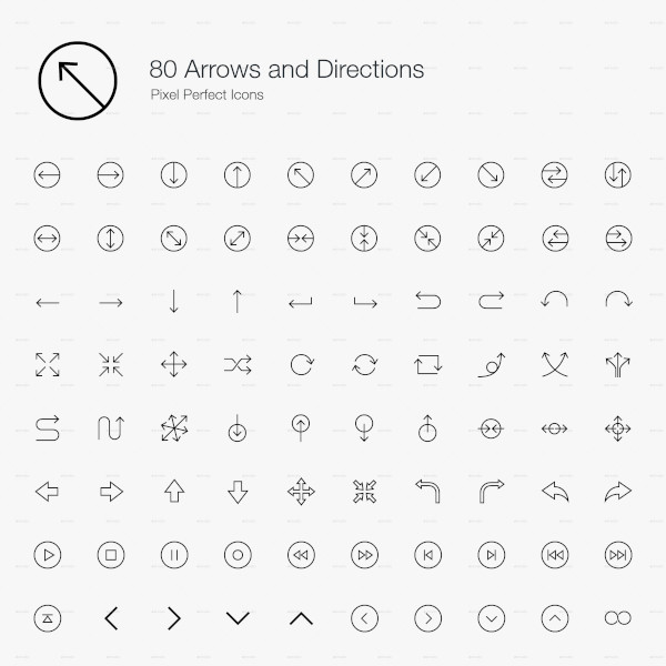 1300 vector line icons