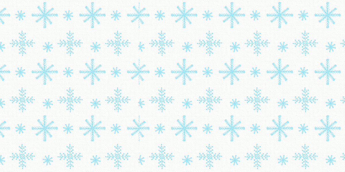 watercolor snowflake pattern