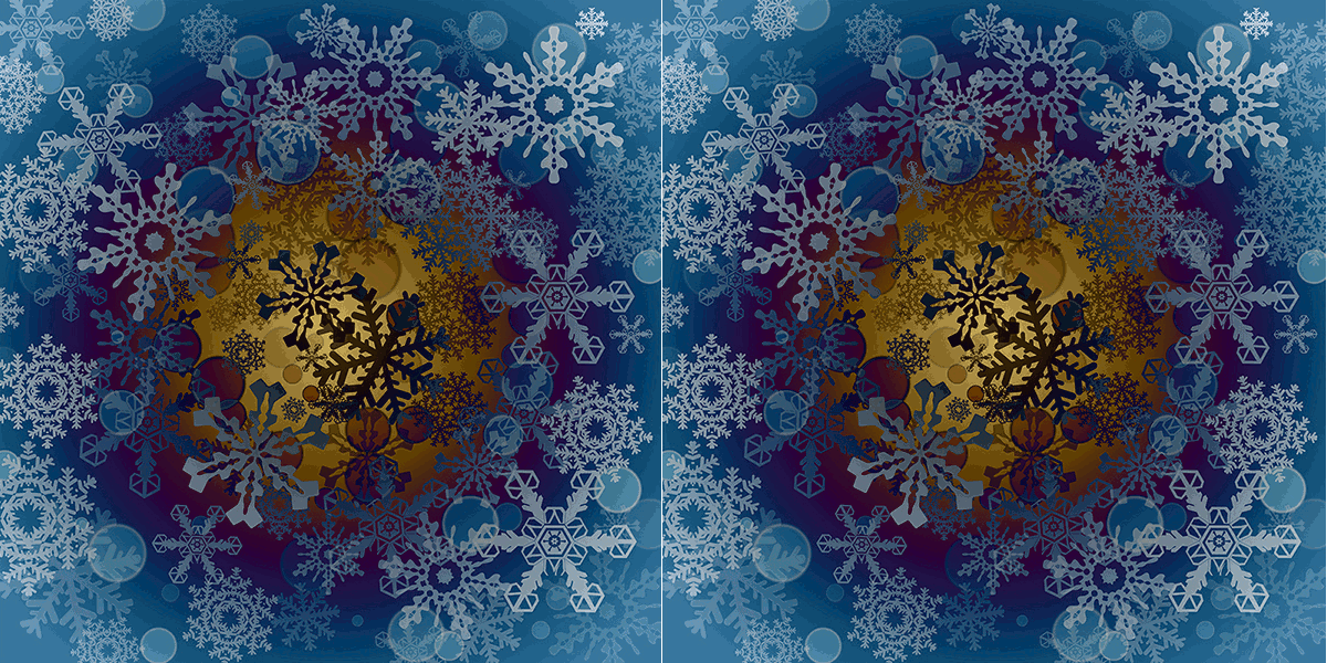 9 snowflake pattern collection