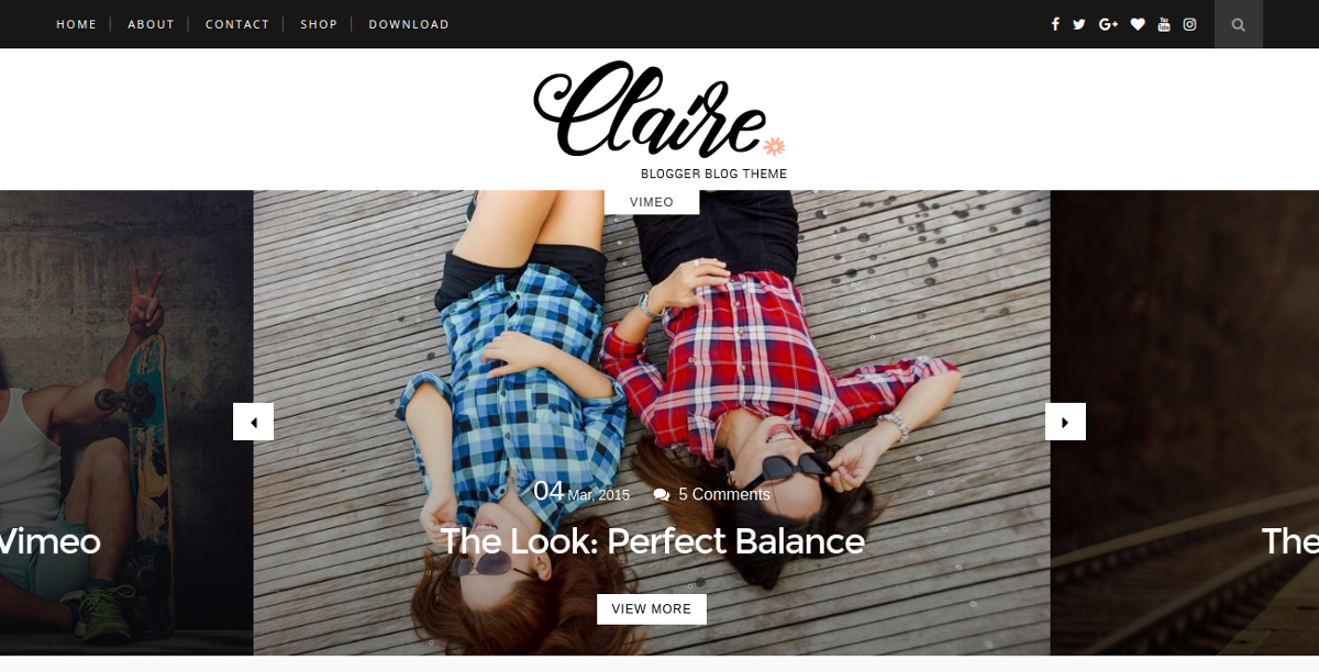 personal responsive blogger template