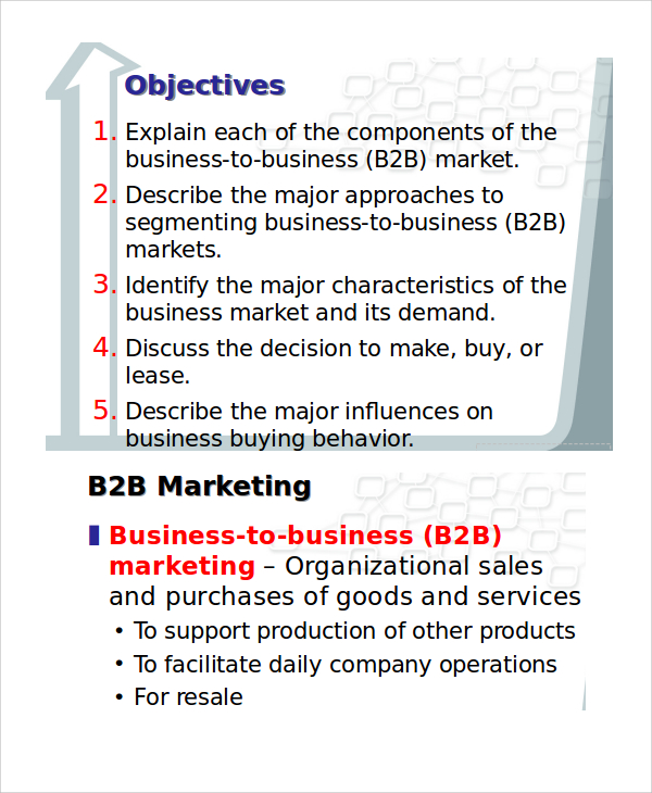 business marketing powerpoint template