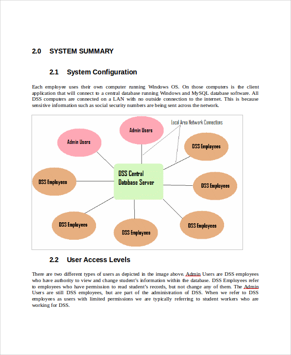 user manual template word