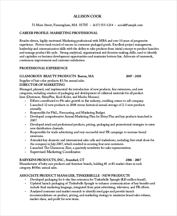 6+ Manicurist Resume Templates - PDF, DOC