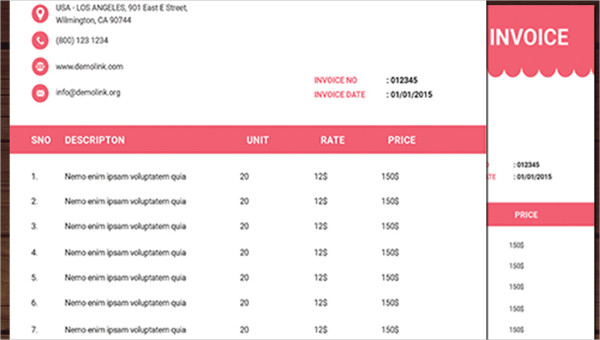 printable invoice template 13 free word pdf excel documents download free premium templates