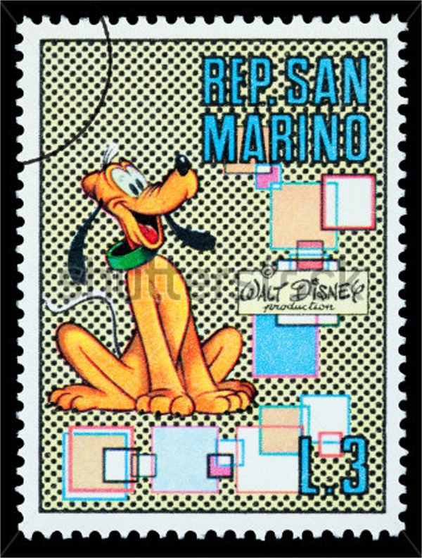 postage stamp disney san marino