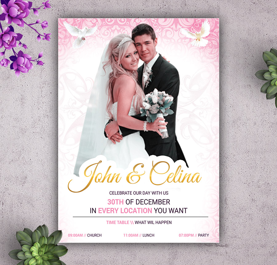 Ai Wedding Invitation Templates