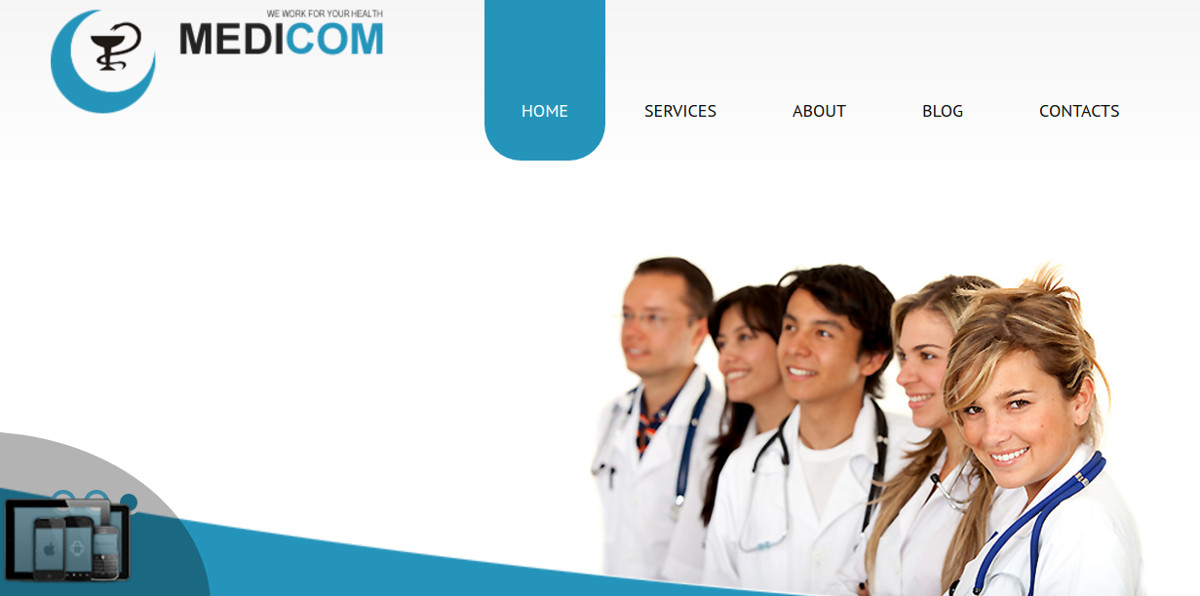 medical business joomla website theme