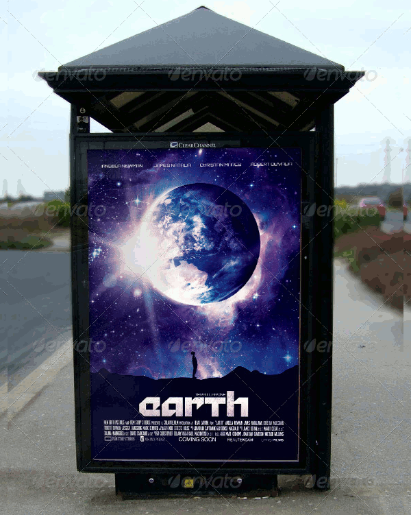 galaxy movie poster template