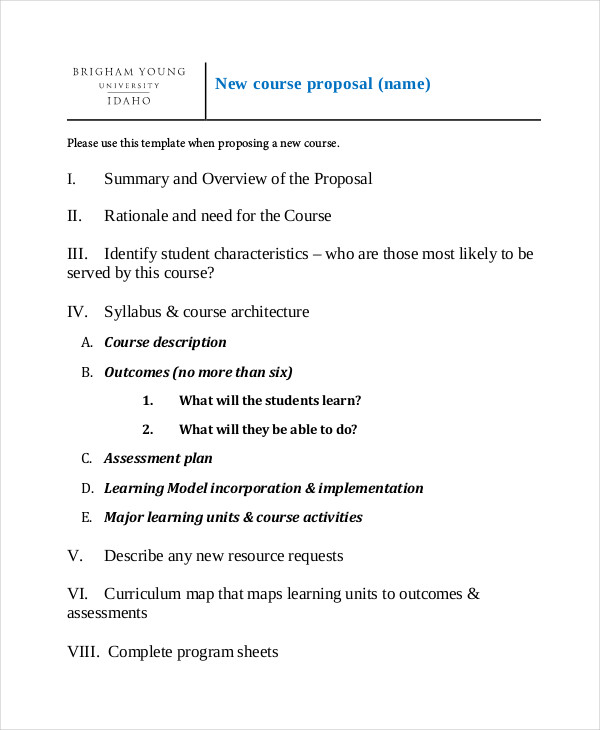 Proposal Template 31+ Free Word, PDF, Indesign Format Download