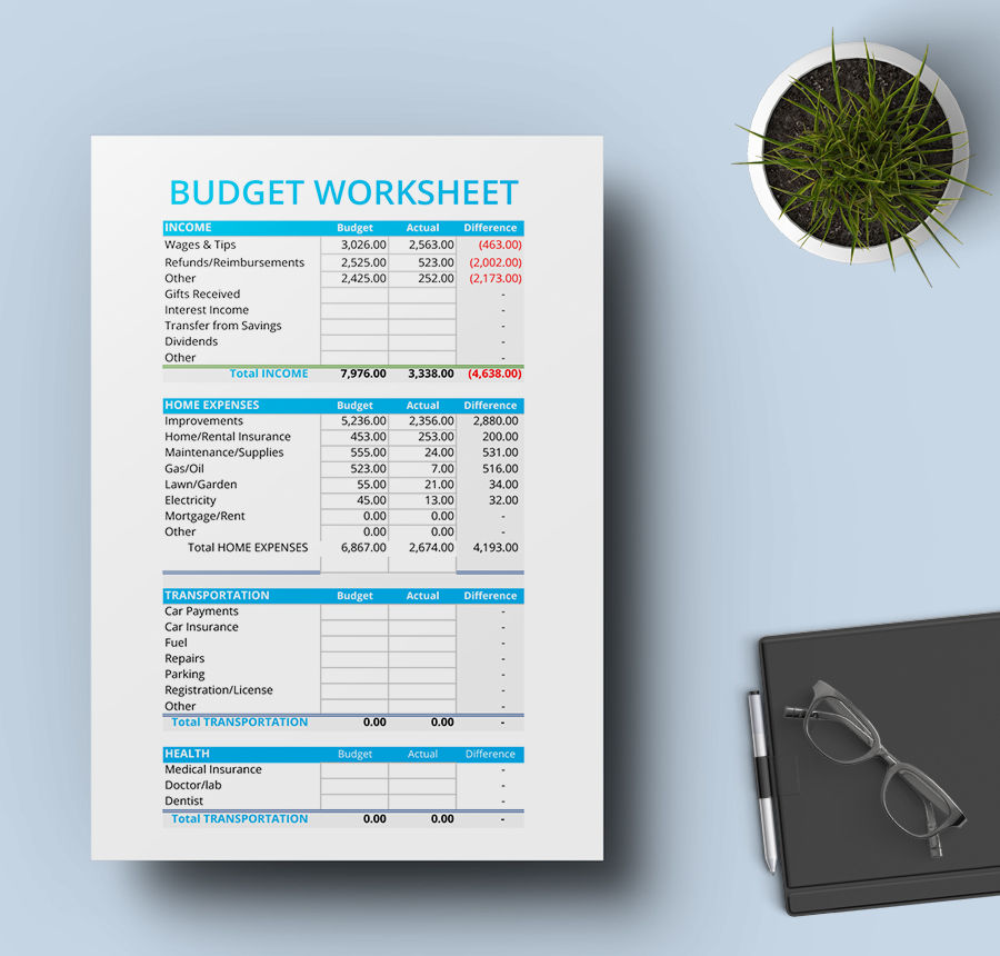 budget-worksheet-template