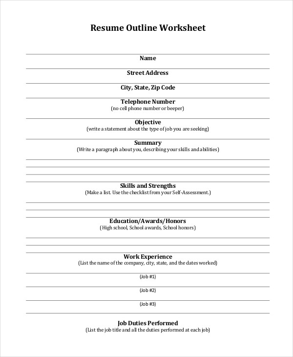 Free 10+ Best Resume Formats - DOC, PDF, PSD