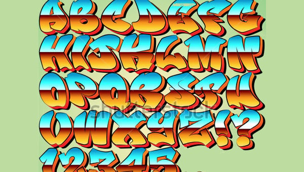 Graffiti letters Vectors & Illustrations for Free Download