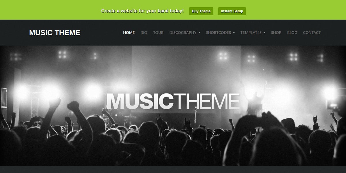 music band wordpress website theme 69