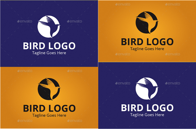 monster bird logo design