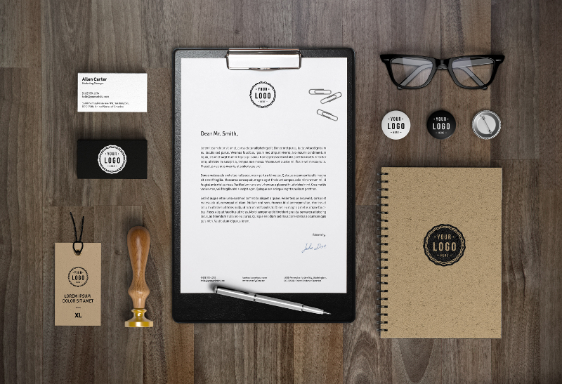 branding identity mockup design