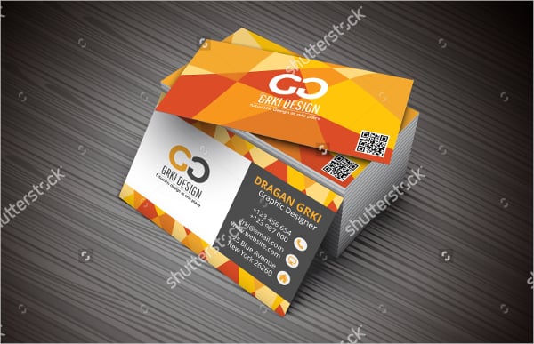 3d creative business card mockup