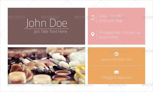 metro style business card template