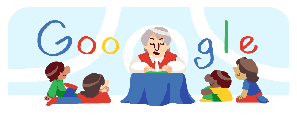 kindergarden google doodle