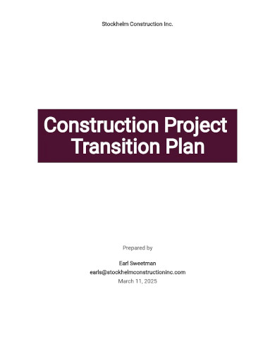 25+ FREE Construction Project Plan Templates - PDF, Word