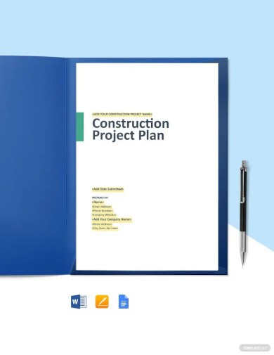 25+ FREE Construction Project Plan Templates - PDF, Word