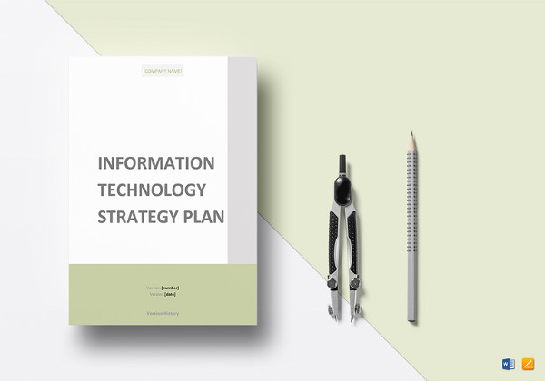 it strategy plan template