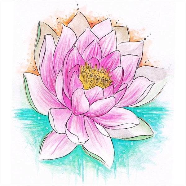 19+ Flower Drawings | Free & Premium Templates