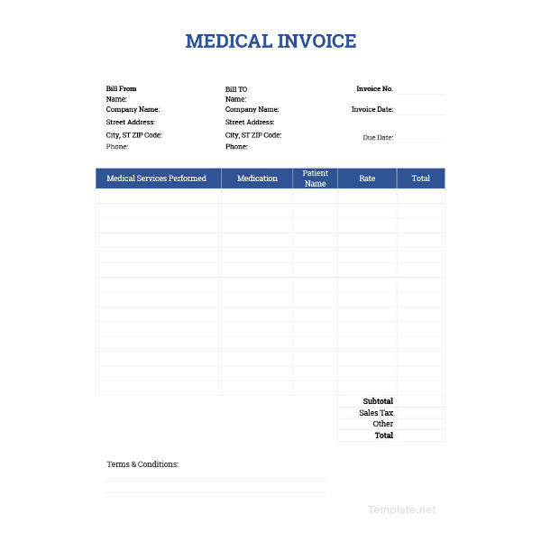 Invoice Template - 43+ Free Documents in Word, Excel, PDF | Free ...
